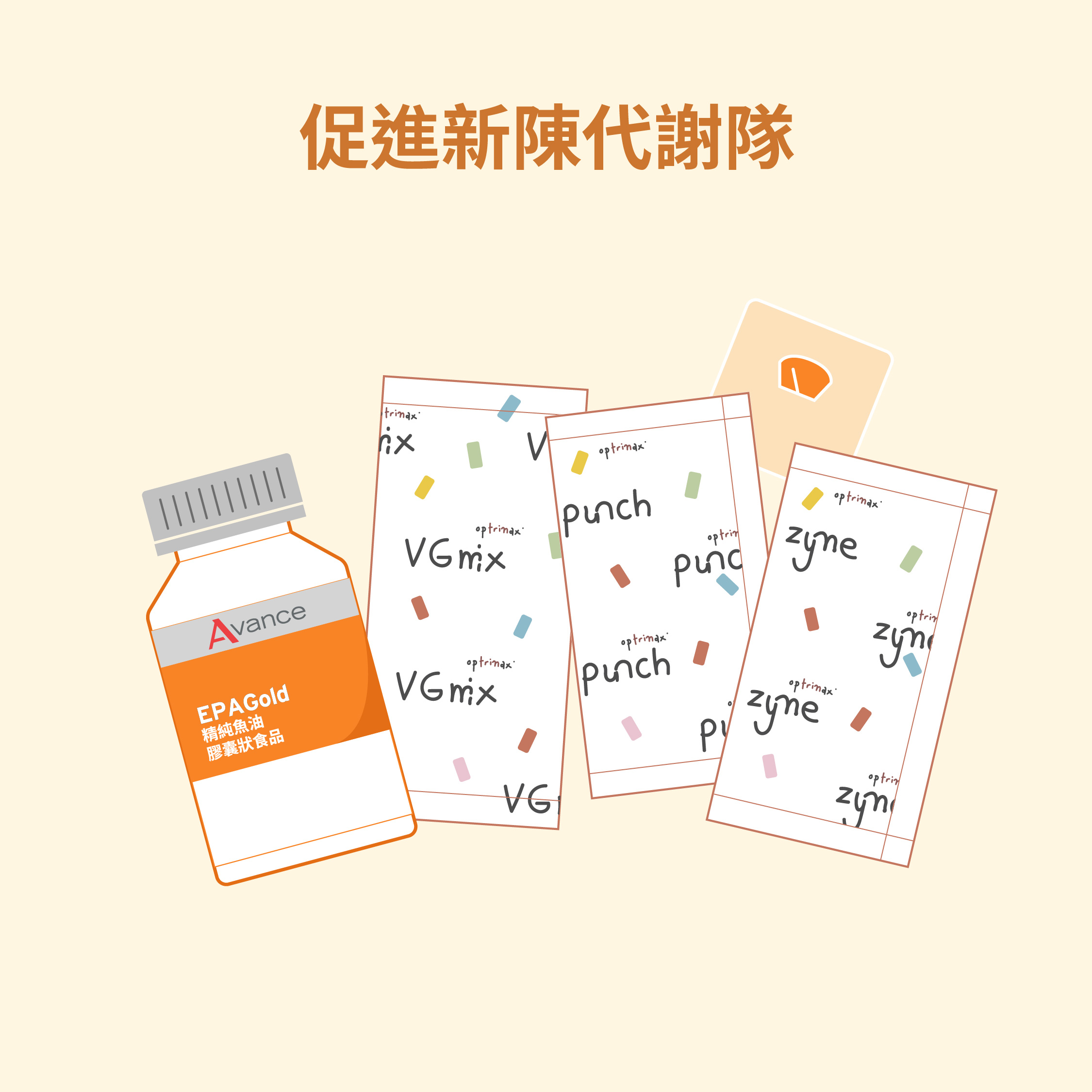 促進新陳代謝隊